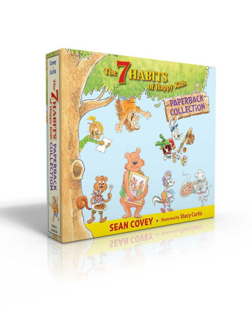 The 7 Habits of Happy Kids Paperback Collection (Just the Way I Am; When I Grow Up; A Place for Everything; Sammy and the Pecan Pie; Lily and the Yucky Cookies; Sophie and the Perfect Poem; Goob and His Grandpa) by Sean Covey, Stacy Curtis, 9781534415850