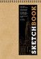 Sketchbook (Basic Medium Spiral Fliptop Landscape Kraft) by Sterling Publishing Co., Inc., 9781454931485
