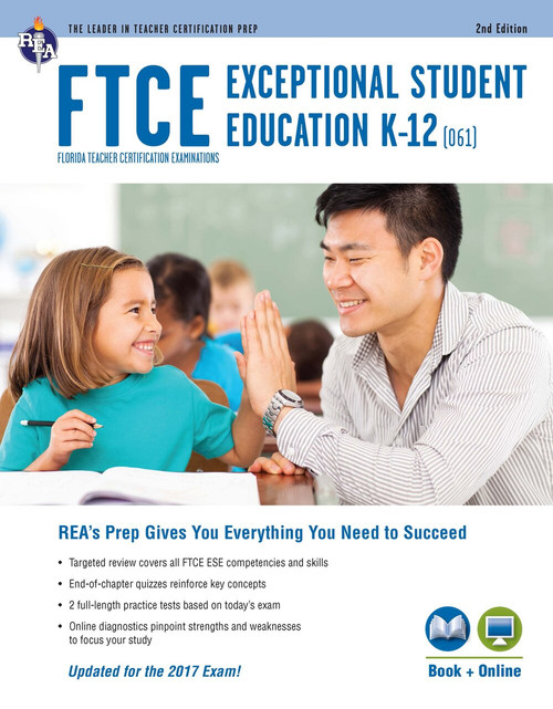 FTCE Exceptional Student Education K-12 (061) Book + Online 2e by Maryann Gromoll, Ken Springer, Nancy Ann Tattner, 9780738612386