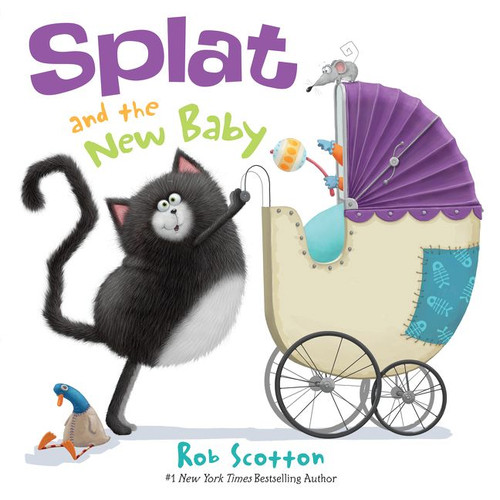 Splat the Cat: Splat and the New Baby by Rob Scotton, Rob Scotton, 9780062133892