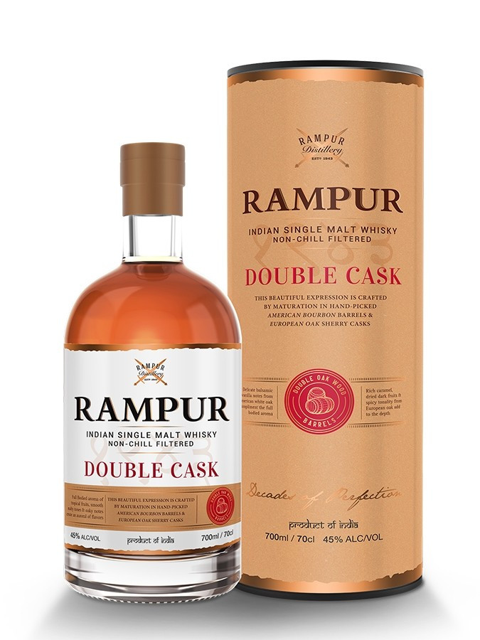 Rampur Double Cask Indian Single Malt Whisky