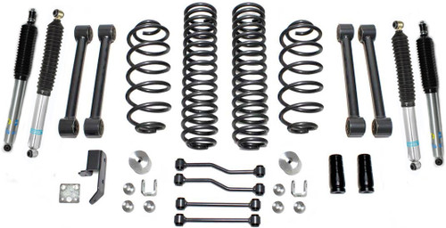 2003-2006 Jeep TJ Wrangler 4" Lift Front Kit - MaxTrac 889640B-1