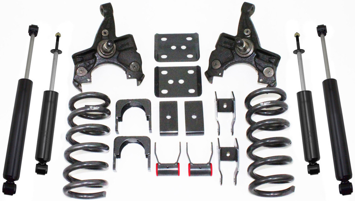19881998 Chevy Silverado 1500 2wd 3/5" Lowering Kit MaxTrac KS330535 MaxTrac Suspension Store