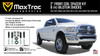 2013-2023 Dodge RAM 2500 4wd 2" Lift Kit W/ 4 Bilstein Shocks - MaxTrac K832820B Kit Info