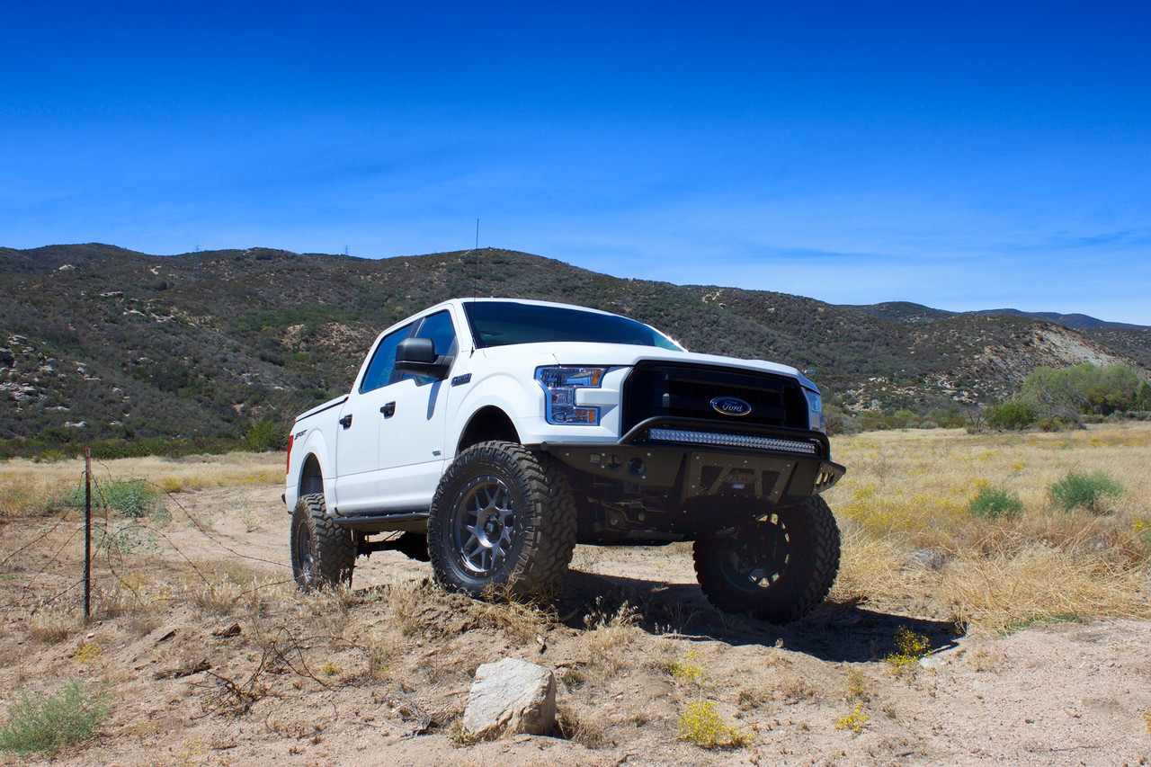 2015 2020 Ford F150 2wd Maxpro 7 Front 4 Rear Lift Kit W Shocks Maxtrac K883274 Maxtrac Suspension Store