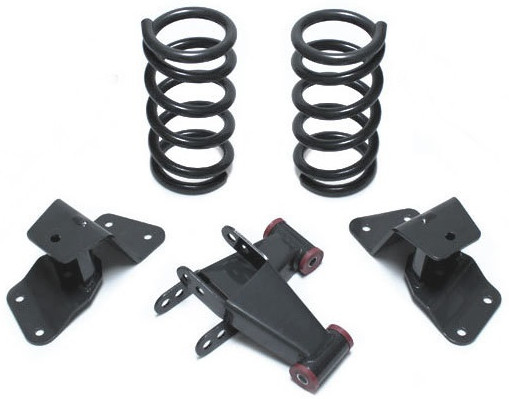 250920-6 Maxtrac Suspension 2 Front Lowering Coil for Chevy Silverado 1500 V6 Engine 