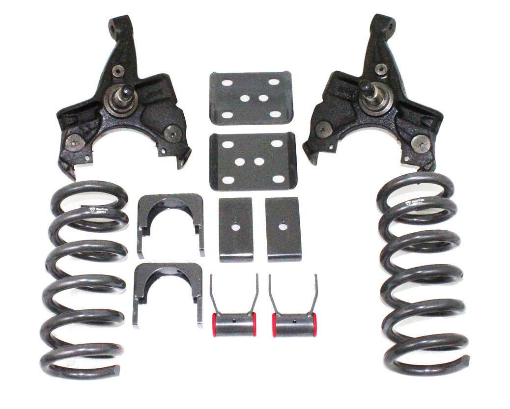 1988-1998 Chevrolet GMC 1500 3" FRONT Lowering Drop Coils Springs Kit 88-98 