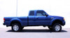 1998-2000 Ford Ranger 2wd Coil Suspension (Non Stabilitrak) 4" Lift Spindles - MaxTrac 703030A