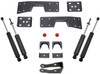 1999-2006 GMC Sierra 1500 2wd 6" Lowering Kit W/ Front And Rear MaxTrac Shocks - MaxTrac 200960