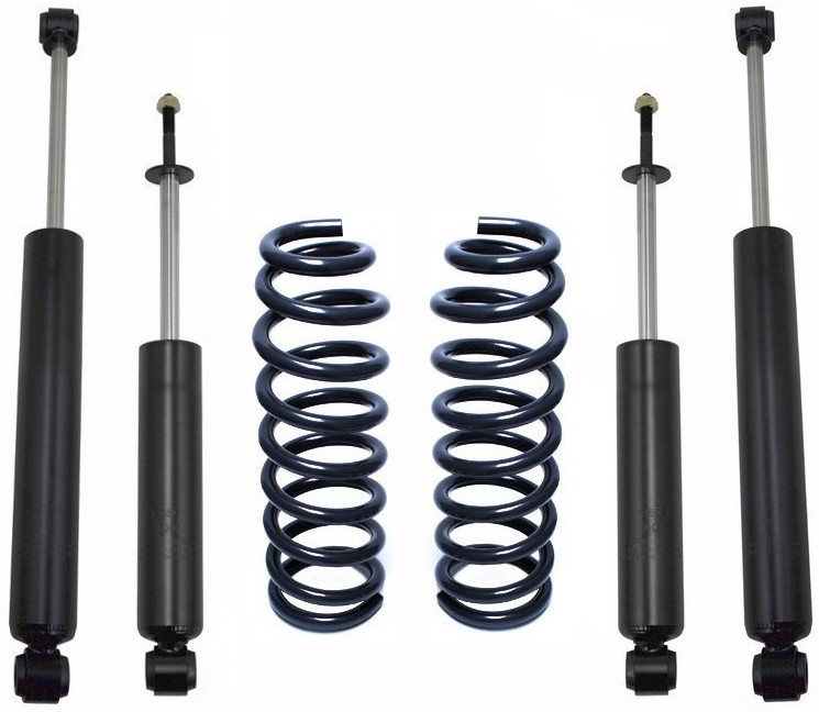Shock Kit for 2009-2018 Dodge Ram 1500 w/ Front and Rear Drop Coils 3"/5" 2WD