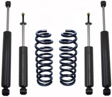 2009-2018 Dodge RAM 1500 2wd 3" Rear Lowering Coils W/ Front And Rear MaxTrac Shocks - MaxTrac 202930