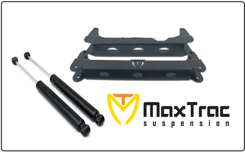 2014-2018 GMC Sierra 1500 4WD W/ Stamped Steel And Aluminum Suspension Subframes And Rear Shocks - MaxTrac 941370-2