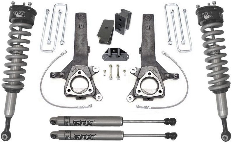 Fox Suspension Lift Kits >> 2004 2019 Nissan Titan 2wd 6 5 4 Lift Kit W Fox Shocks Maxtrac Fox Suspension Lift Kits >> 2004 2019 Nissan Titan 2wd 6 5 4 Lift Kit W Fox Shocks Maxtrac