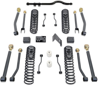 2007-2018 Jeep Wrangler JK 2wd/4wd 4.5" Coil Lift Kit W/ Front Track Bar And Adjustable Arms (No Shocks) - MaxTrac K889745A