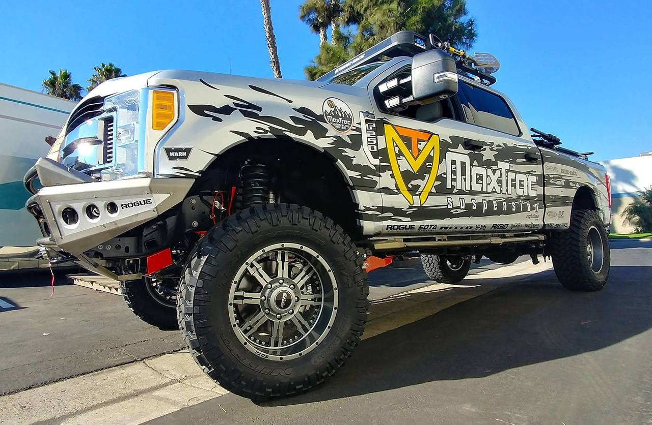 2017 F250 Lifted >> 2017 2019 Ford F250 350 4wd 6 Radius Arm Drop Lift Kit W Maxtrac Shocks Maxtrac K883362 2017 F250 Lifted >> 2017 2019 Ford F250 350 4wd 6 Radius Arm Drop Lift Kit W Maxtrac Shocks Maxtrac K883362