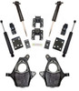 2007-2016 GM 1500 2wd/4wd Adjustable 3/5" or 4/6" Lowering Kit - MaxTrac K331336S