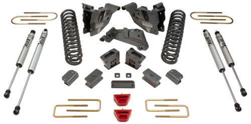 2013-2018 Dodge RAM 3500 Dually 4wd 6" MaxPro Elite Lift Kit W/ Radius Arm Brackets - MaxTrac K947363F-DRW