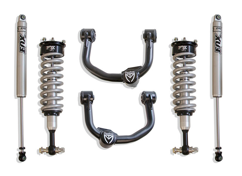 20142023 Ford F150 2wd 2.5" Leveling Kit W/ FOX Shocks MaxTrac