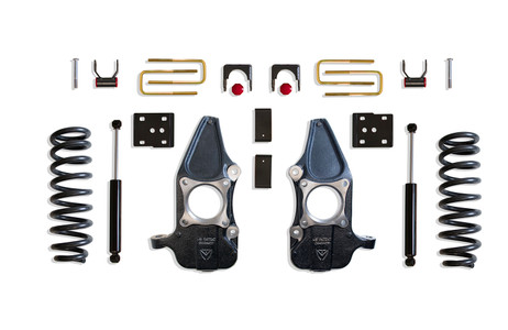 2015-2024 Ford F-150 2WD/4WD 3" / 5" Lowering Kit - MaxTrac KC333235-6