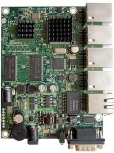 MikroTik RB450G Routerboard 680MHz, 5 port Gigabit ethernet router, microSD card slot, 256MB onboard memory ( RB450G )