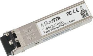 MikroTik S-85DLC05D 1.25G SFP transceiver with a 850nm Dual LC connect ( S 85DLC05D )