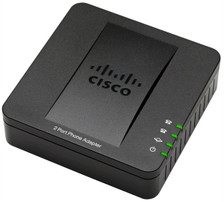 Cisco SPA122 Small Business ATA with Router VoIP phone adapter 2 phone (FXS) ( SPA122 )