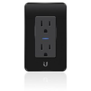 Ubiquiti mFi-MPW In-Wall Manageable Outlet, Black mFI ( mFi MPW )