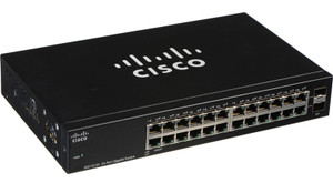 Cisco SG112-24 Gigabit Switch 24-ports 24 + 2 x Gigabit SFP (SG112 24 NA)