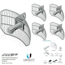 Ubiquiti AG-HP-5G23 AirGrid M5 HP 23dBi Complete antenna and radio system (5-PACK) (AG-HP-5G23-5PK)