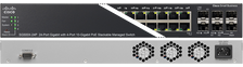 Cisco SG500X-24P 500 Series 24 Ports Stack. Mng. Switch 24 X 10/100/1000 Poe 4X10 Giga Sfp+ (SG500X-24P-K9-NA)