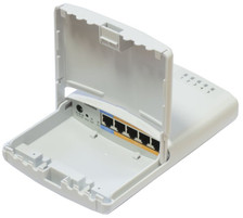 MikroTik RB750P-PBr2 64MB Router 5x10/100 4xPOE-OUT OSL4 Outtdoor case (RB750P-PBr2)