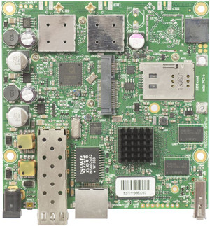 MikroTik RB922UAGS-5HPacD RouterBOARD 802.11ac 128MB 1xSFP 2 MMCX OSL4 (RB922UAGS-5HPacD)