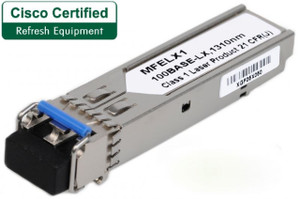 Cisco MFELX1-RF Refresh 100 Base-LX Mini-GBIC SFP Transceiver (MFELX1-RF)