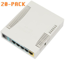 MikroTik RB951Ui-2HnD 5-Port Wireless AP 1000mW (20-PACK)