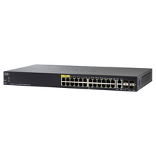 Cisco SG350-28P 28-Port Gigabit PoE Managed Switch 24-port 2x Gigabit SFP+ 2x Gigabit SFP PoE+ 195W (SG350-28P-K9-NA)