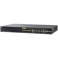 Cisco SG350-28MP 28-Port Gigabit Managed Switch 24-port 2 x Gigabit SFP+ 2 x Gigabit SFP PoE+ 382W (SG350-28MP-K9-NA)