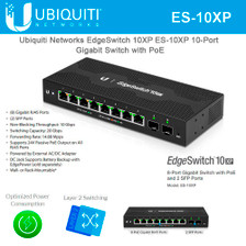 Ubiquiti Networks ES-10XP EdgeSwitch 10XP 10-Port Gigabit PoE Switch (ES-10XP)