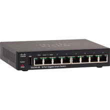 Cisco SG250-08 8-Port Gigabit Ethernet Smart Switch PoE (SG250-08-K9-NA)