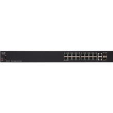 Cisco SG250-18 18-Port Gigabit Smart Switch Ethernet Managed Layer 3 (SG250-18-K9-NA)
