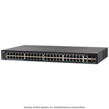 Cisco SG550X Switch SG550X-48P 48-Ports Stackable Managed Switch PoE+ 382 Watts (SG550X-48P-K9-NA)