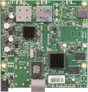 MikroTik RB911G-5HPacD 720Mhz CPU, 128MB RAM, 1xGigabit Ethernet, onboard 802.11ac Two Chain 5Ghz wireless, RouterOS L3 (RB911G-5HPacD)