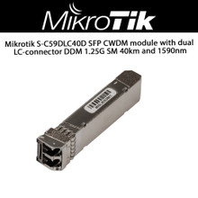 MikroTik S-C59DLC40D SFP CWDM module 1.25G 40km 1590nm (S-C59DLC40D)