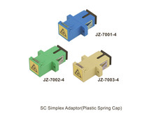 SC Simplex Adapter(Plastic Spring Cap) JZ-7002-4