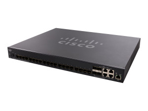 Cisco SX350X-24F 24-Port 10G SFP+ Stackable Managed Switch (SX350X-24F-K9-NA)