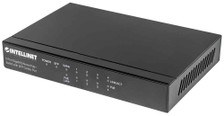 Intellinet 561174 5-Port Gigabit Ethernet PoE+ Switch with SFP Combo Port
