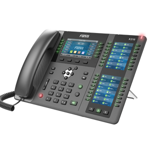 Fanvil X210 IP Phone 20 SIP 3 LCDs Bluetooth Gigabit PoE Wi-Fi Video call Wi-Fi