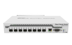 MikroTik CRS309-1G-8S+IN Front