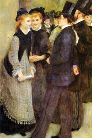 Leaving The Conservatoire by Renoir