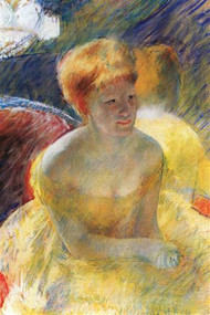 Lydia The Arms Rested in The Theater Loge by Mary Cassatt