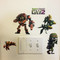 GW2 Special Launch Set: Five 4-6 inch wall graphics